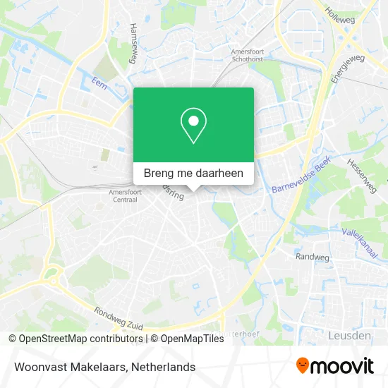 Woonvast Makelaars kaart