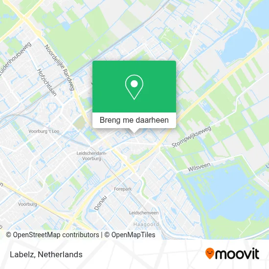 Labelz kaart