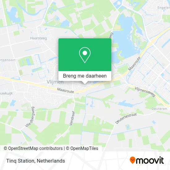 Tinq Station kaart