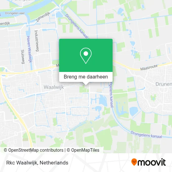 Rkc Waalwijk kaart
