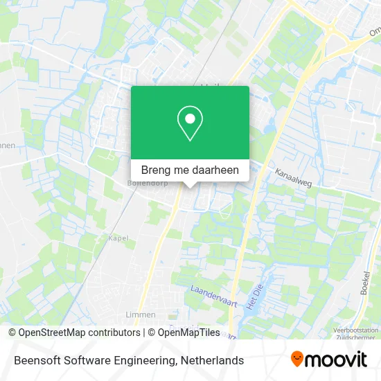 Beensoft Software Engineering kaart