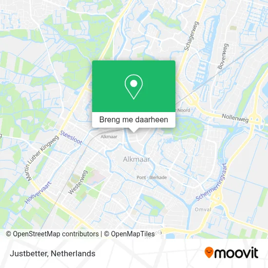 Justbetter kaart