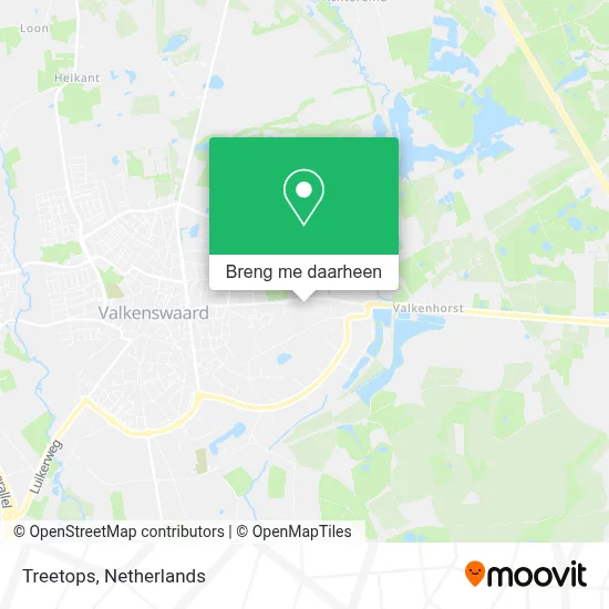 Treetops kaart