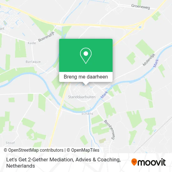 Let's Get 2-Gether Mediation, Advies & Coaching kaart