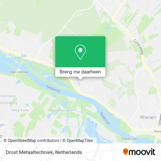 Drost Metaaltechniek kaart