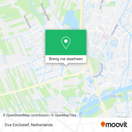 Dva Exclusief kaart
