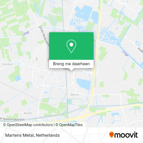 Martens Metal kaart