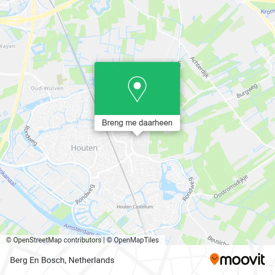 Berg En Bosch kaart