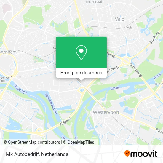 Mk Autobedrijf kaart