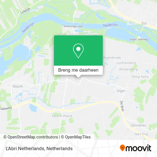 L'Abri Netherlands kaart