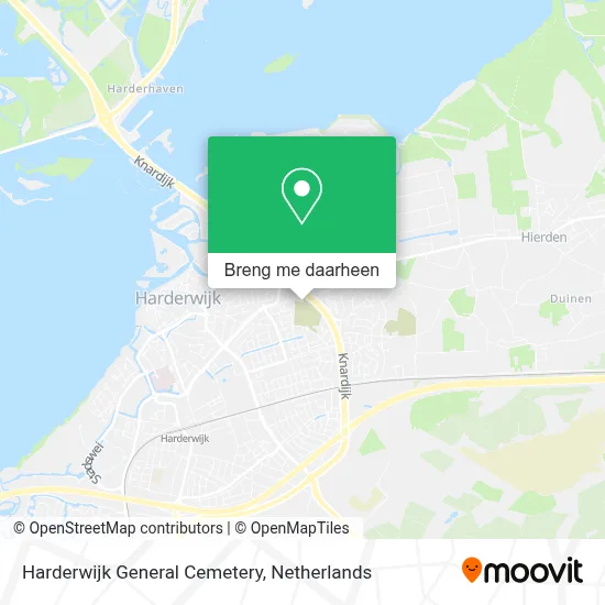 Harderwijk General Cemetery kaart