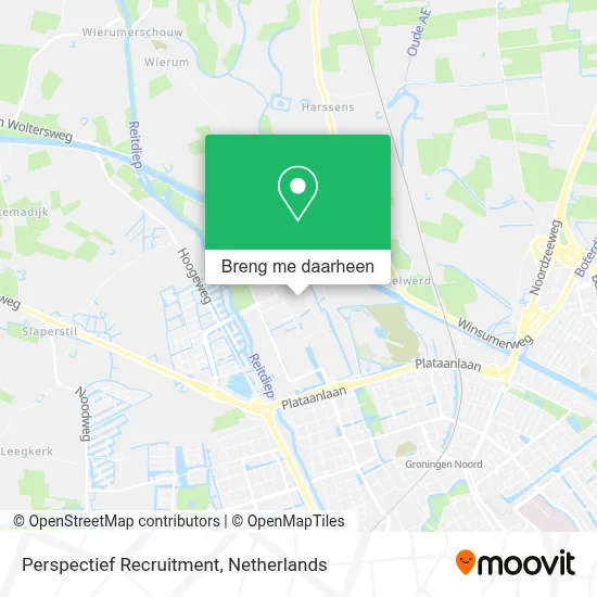 Perspectief Recruitment kaart