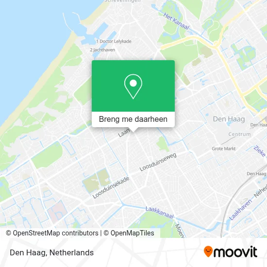 Den Haag kaart