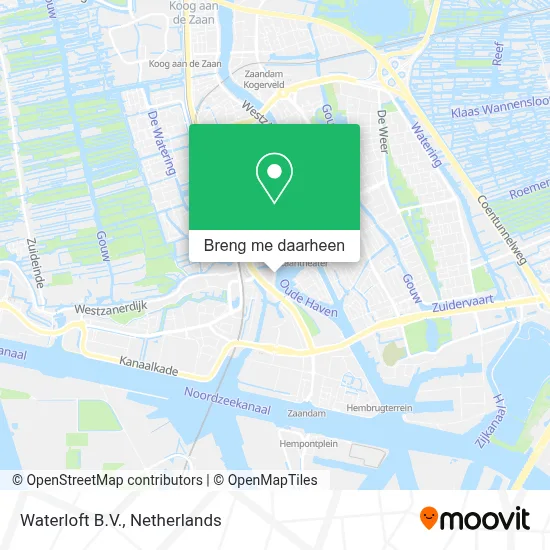 Waterloft B.V. kaart