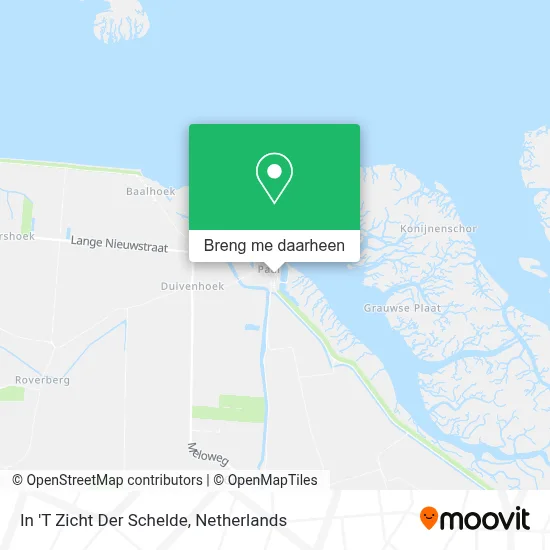 In 'T Zicht Der Schelde kaart
