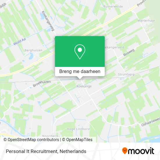 Personal It Recruitment kaart