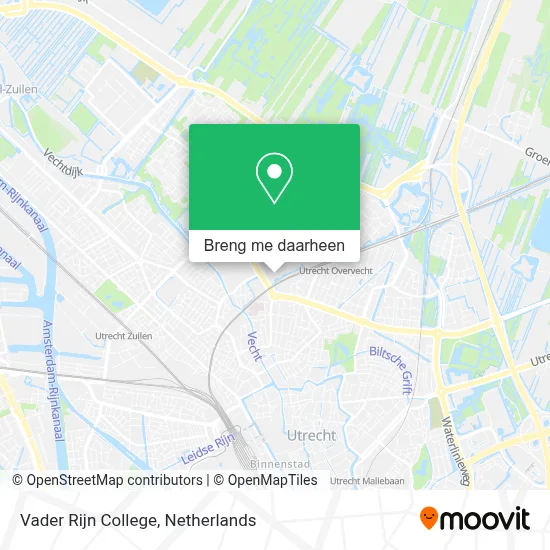 Vader Rijn College kaart