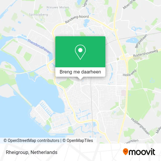 Rheigroup kaart