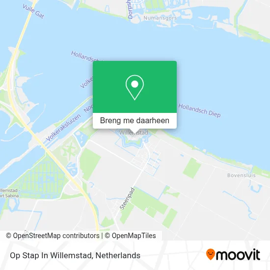 Op Stap In Willemstad kaart