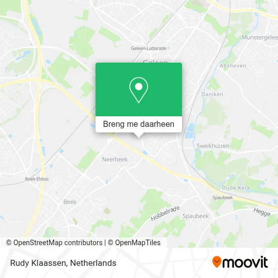 Rudy Klaassen kaart