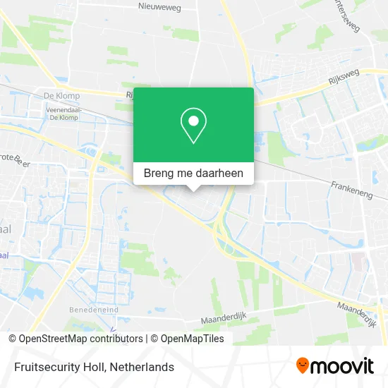 Fruitsecurity Holl kaart