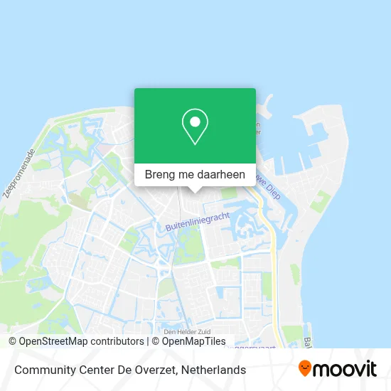 Community Center De Overzet kaart