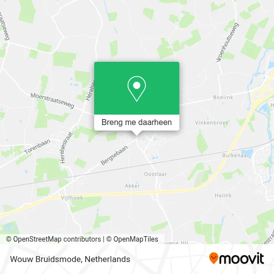 Wouw Bruidsmode kaart