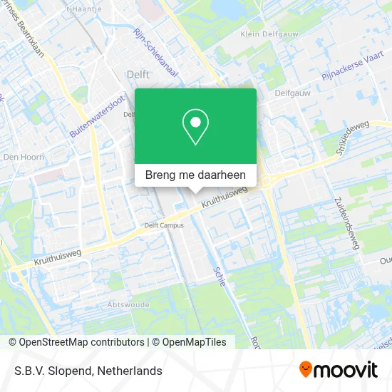 S.B.V. Slopend kaart