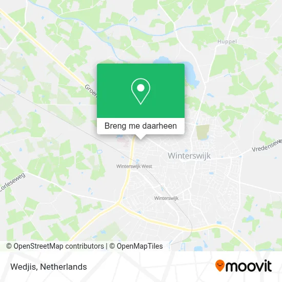 Wedjis kaart
