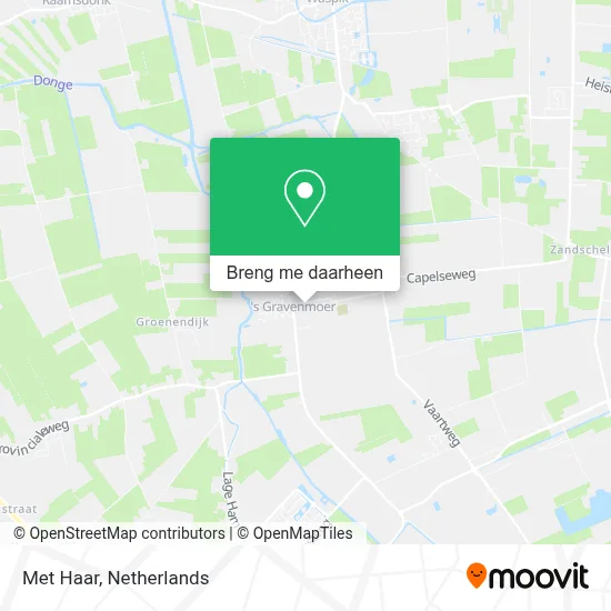 Met Haar kaart