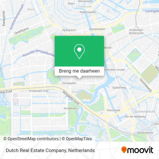 Dutch Real Estate Company kaart