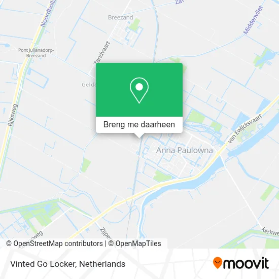 Vinted Go Locker kaart