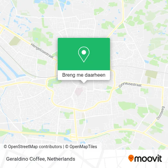 Geraldino Coffee kaart