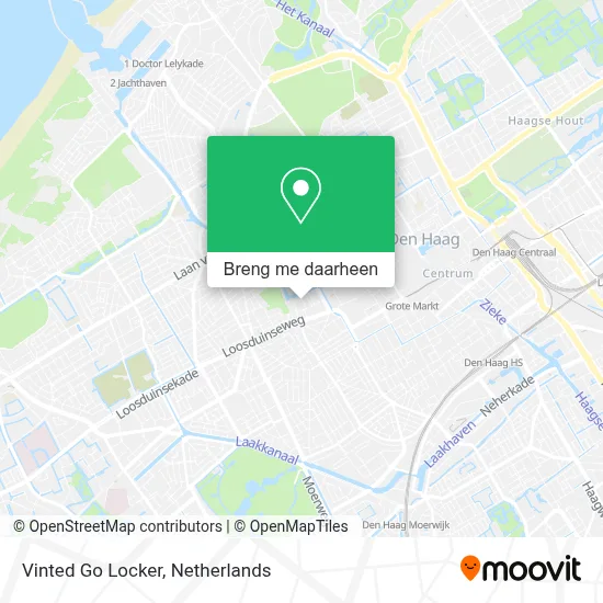 Vinted Go Locker kaart