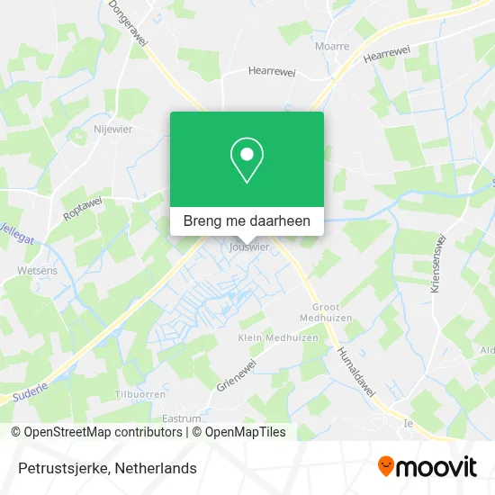 Petrustsjerke kaart