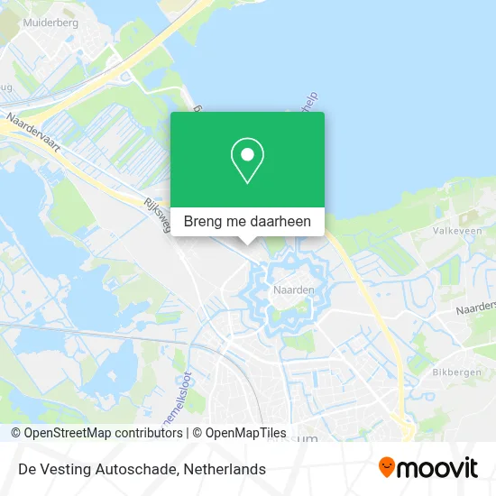 De Vesting Autoschade kaart