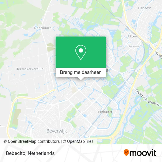Bebecito kaart