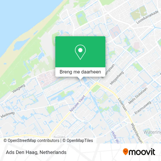 Ads Den Haag kaart