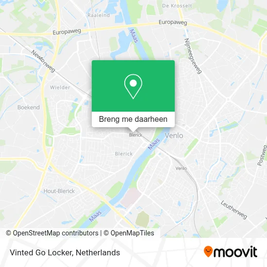 Vinted Go Locker kaart