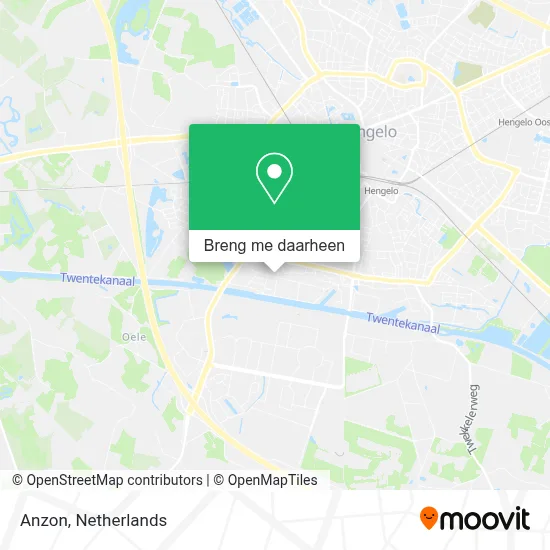 Anzon kaart