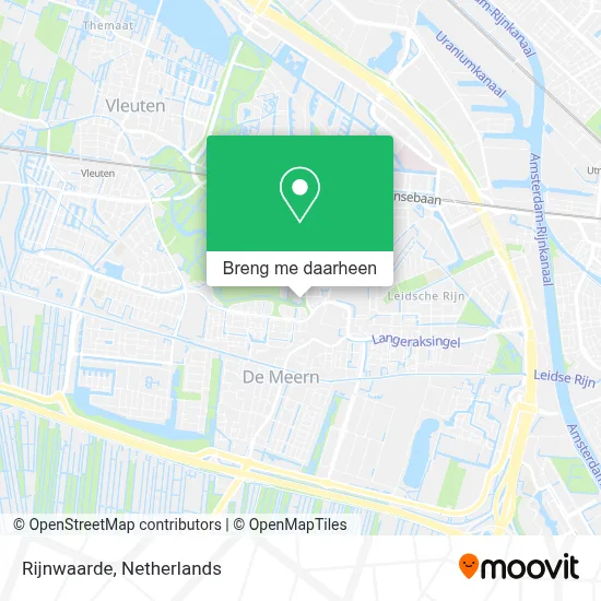 Rijnwaarde kaart
