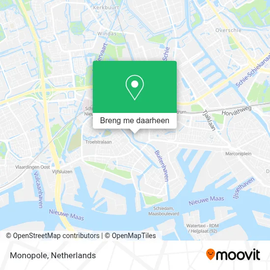 Monopole kaart