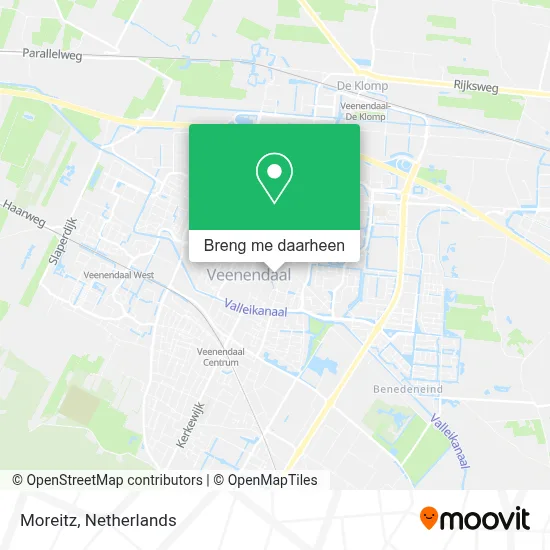 Moreitz kaart