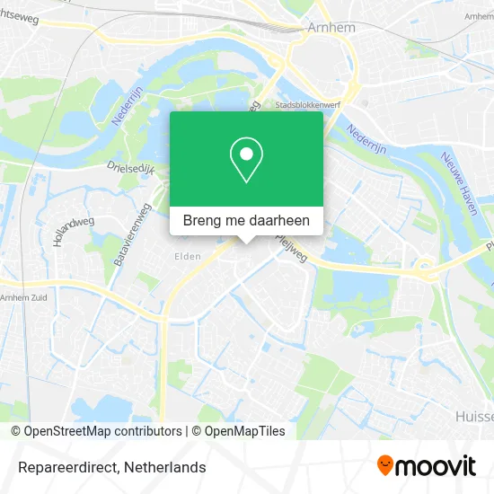 Repareerdirect kaart
