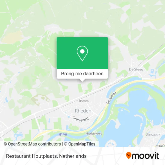 Restaurant Houtplaats kaart