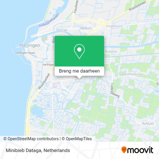 Minibieb Dataga kaart