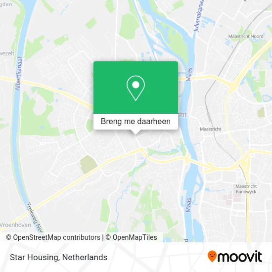 Star Housing kaart