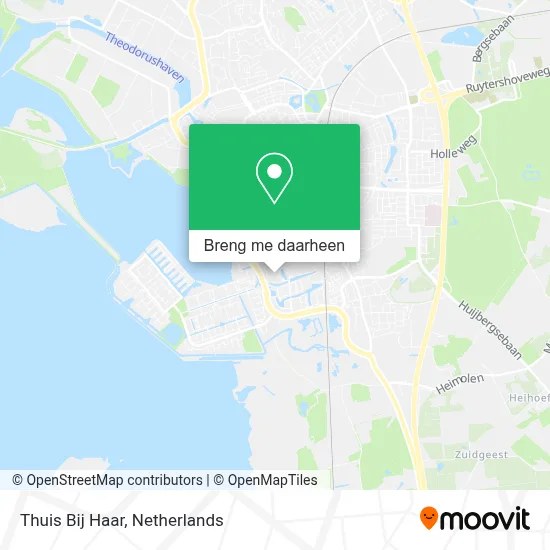 Thuis Bij Haar kaart