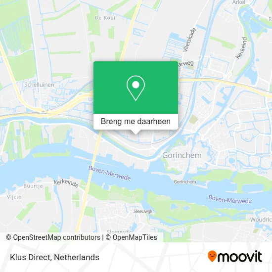 Klus Direct kaart