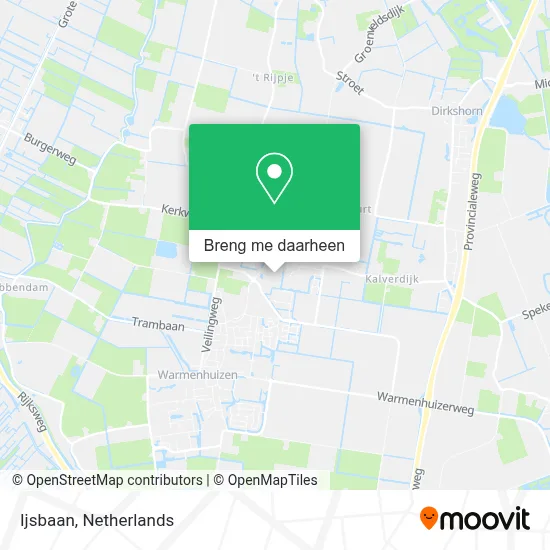 Ijsbaan kaart